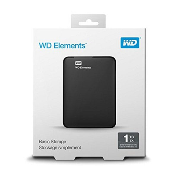 Hårddisk Western Digital WD Elements Portable WDBUZG0010BBK-WESN 1