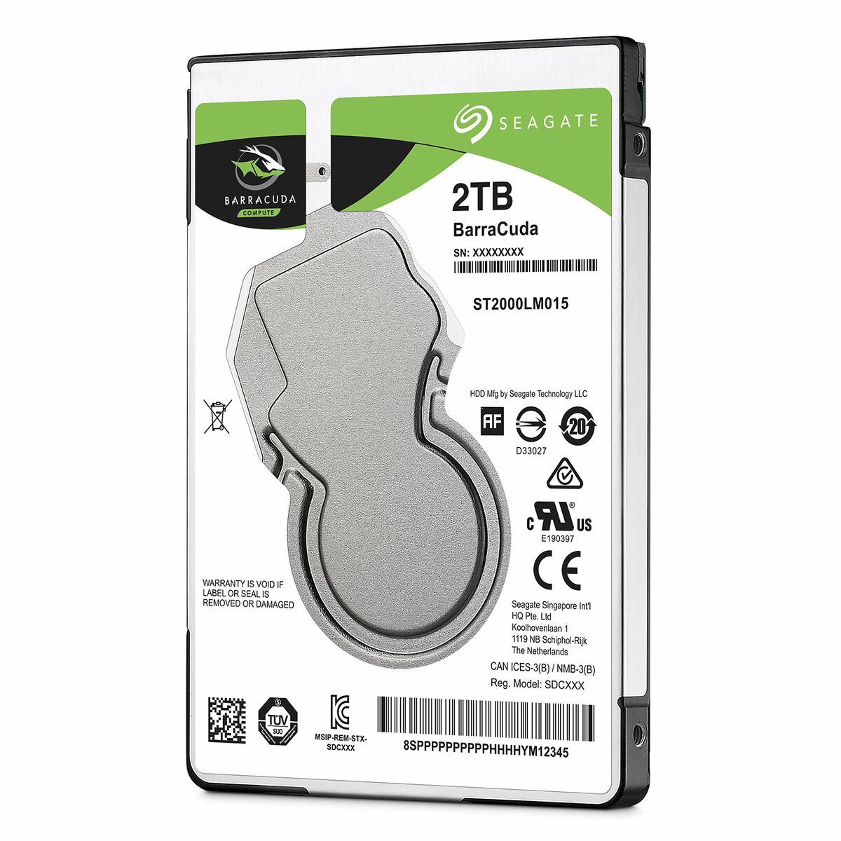 Hårddisk Seagate Barracuda 2 TB