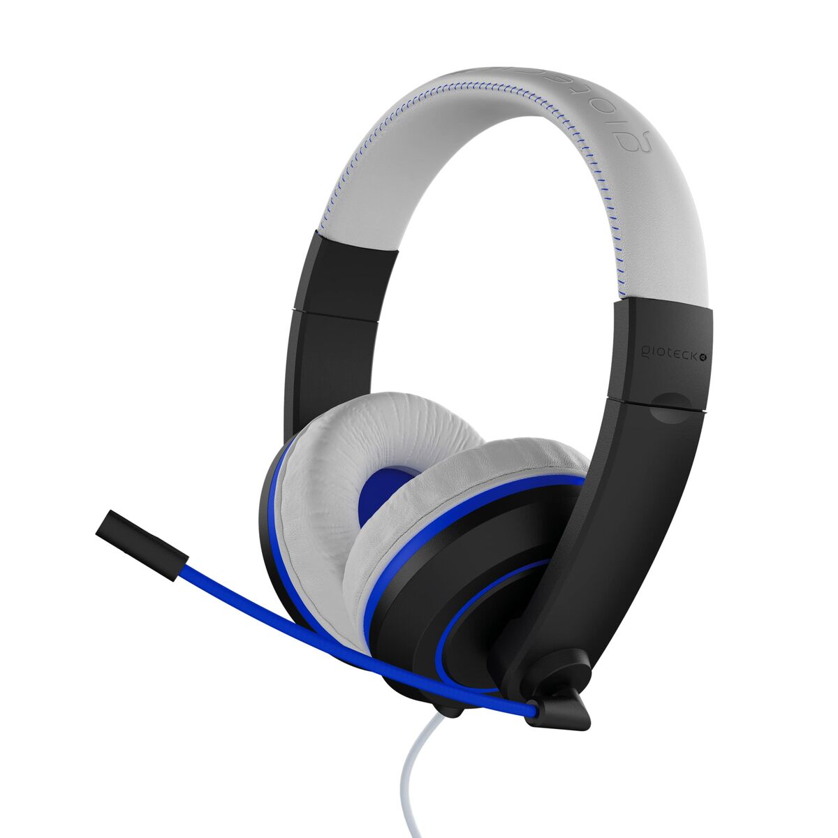 Spelheadset med mikrofon GIOTECK XH100 Svart/Vit