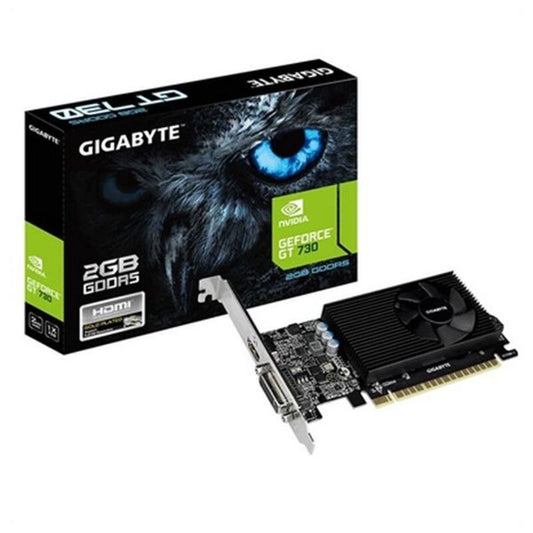 Gaming Grafikkort Gigabyte GV-N730D5-2GL 2 GB GDDR5 GDDR5