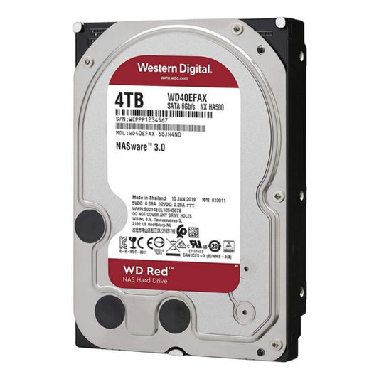 Hårddisk Western Digital WD40EFAX 4 TB 5400 rpm 4TB 3,5" 3,5"