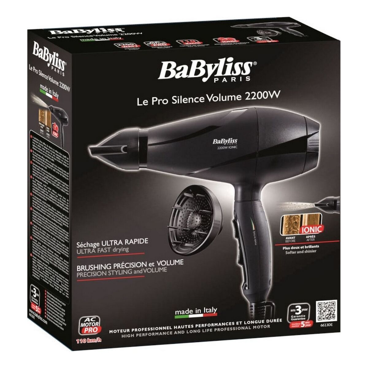 Hårtork  Babyliss