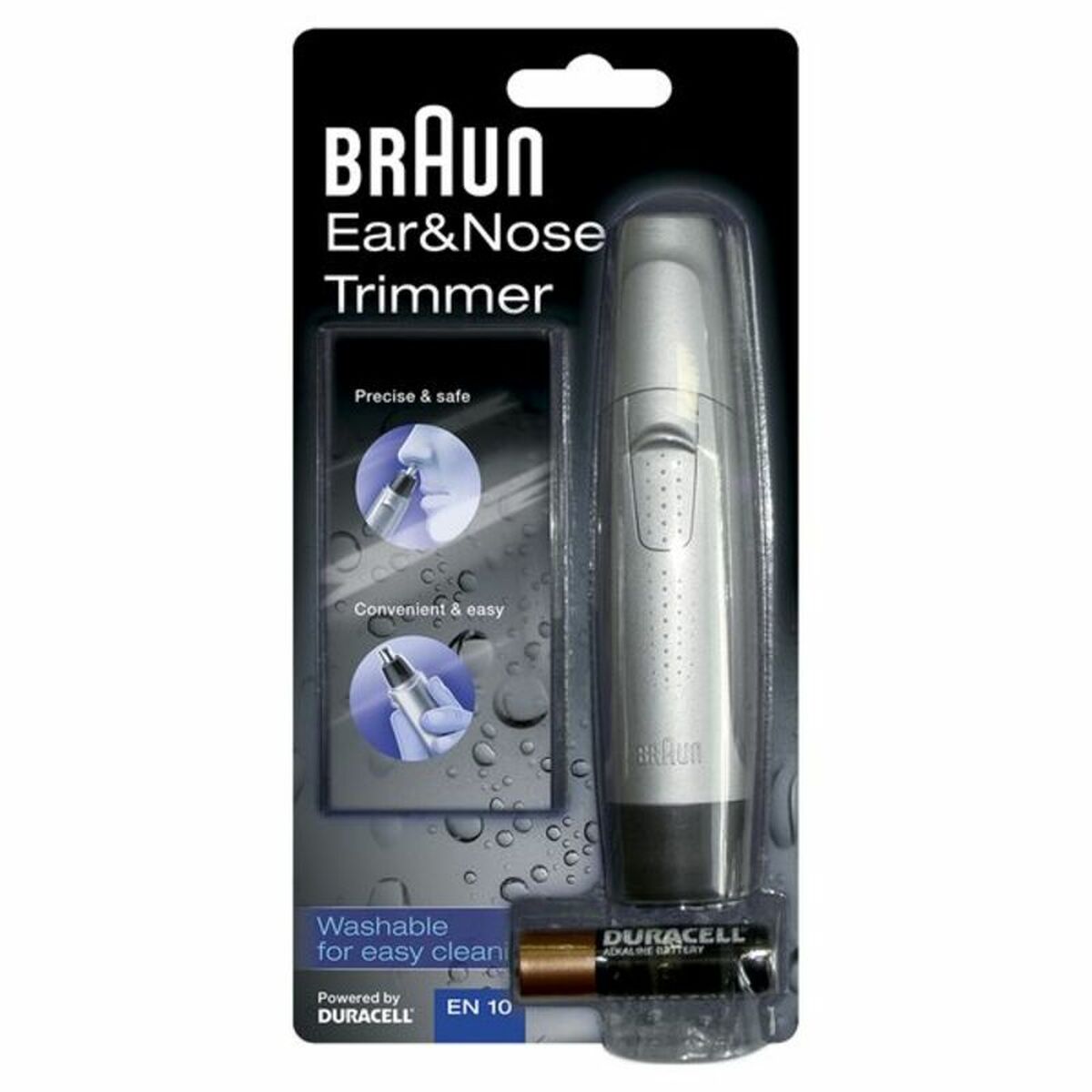 Hårtrimmer Braun Exact Series Ear & Nose 1 AA