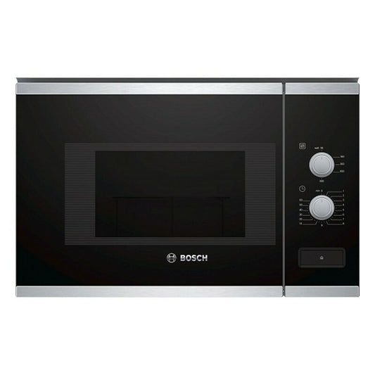 Built-in microwave BOSCH BFL520MS0 20 L 800W Black Black/Silver 800 W