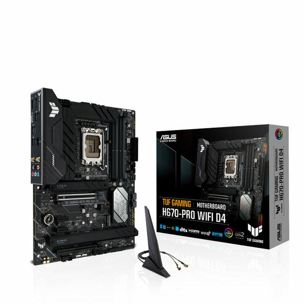 Moderkort Asus TUF GAMING H670-PRO WIFI D4 LGA1700 ATX