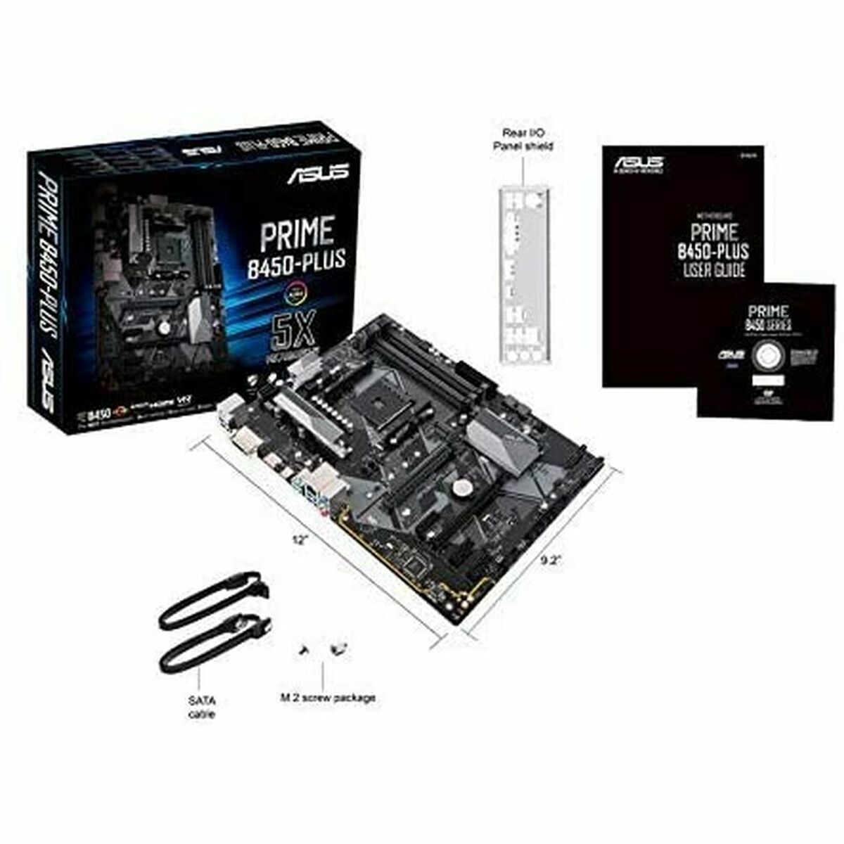 Moderkort Asus PRIME B450-PLUS ATX DDR4 AM4