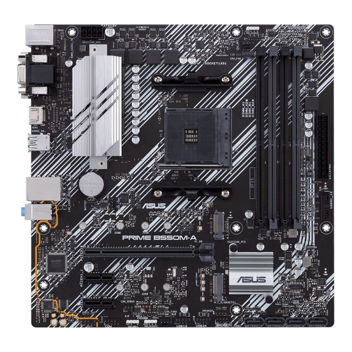 Moderkort Asus PRIME B550M-A mATX AM4     AMD AM4