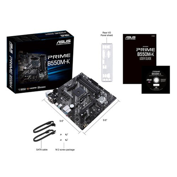 Moderkort Asus PRIME B550M-K mATX AM4 AMD AM4