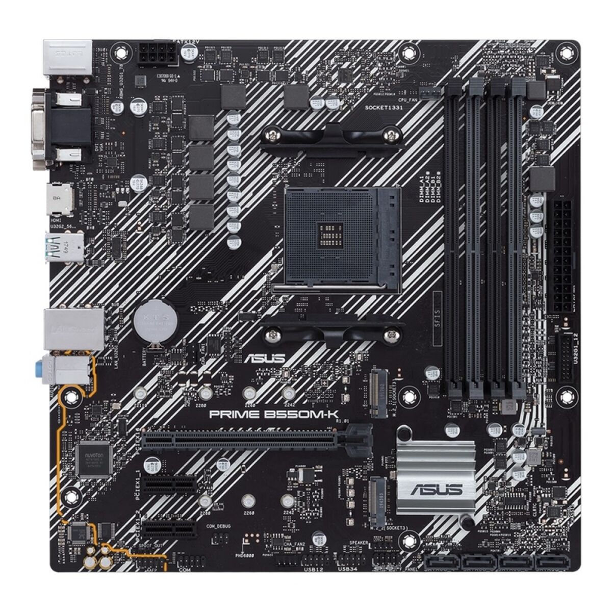 Moderkort Asus PRIME B550M-K mATX AM4 AMD AM4