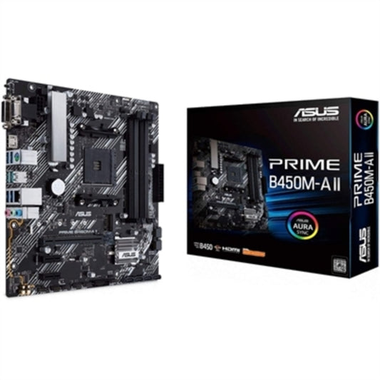 Moderkort Asus PRIME B450M-A II mATX DDR4 AM4