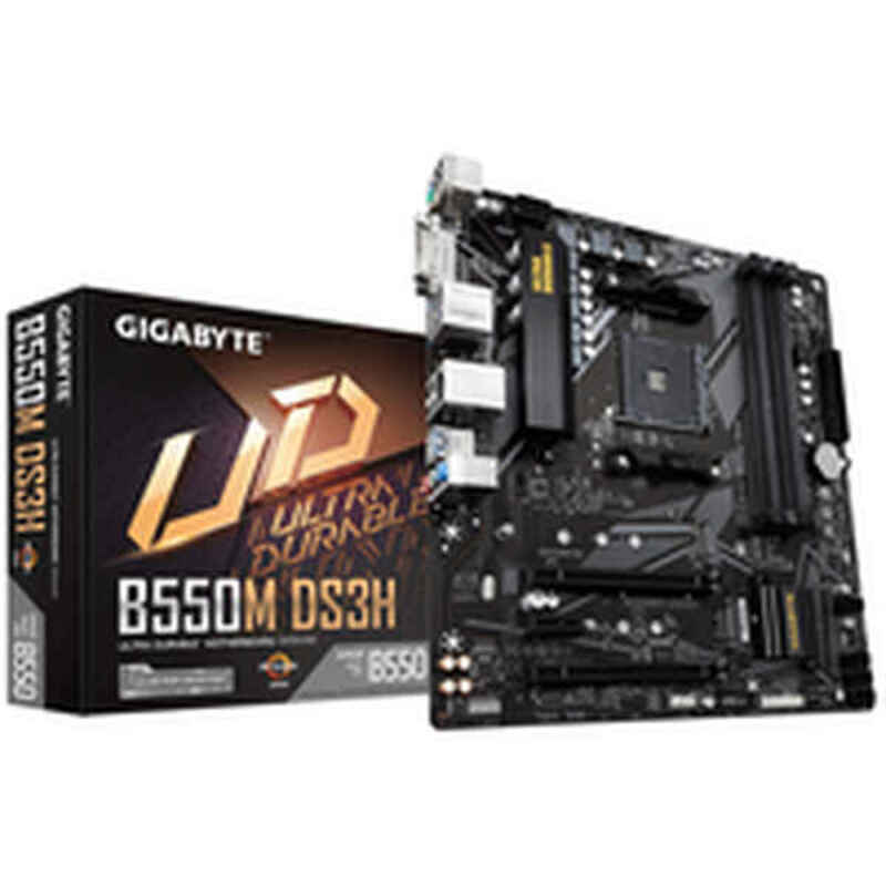 Moderkort Gigabyte B550M DS3H mATX AM4 AMD B550