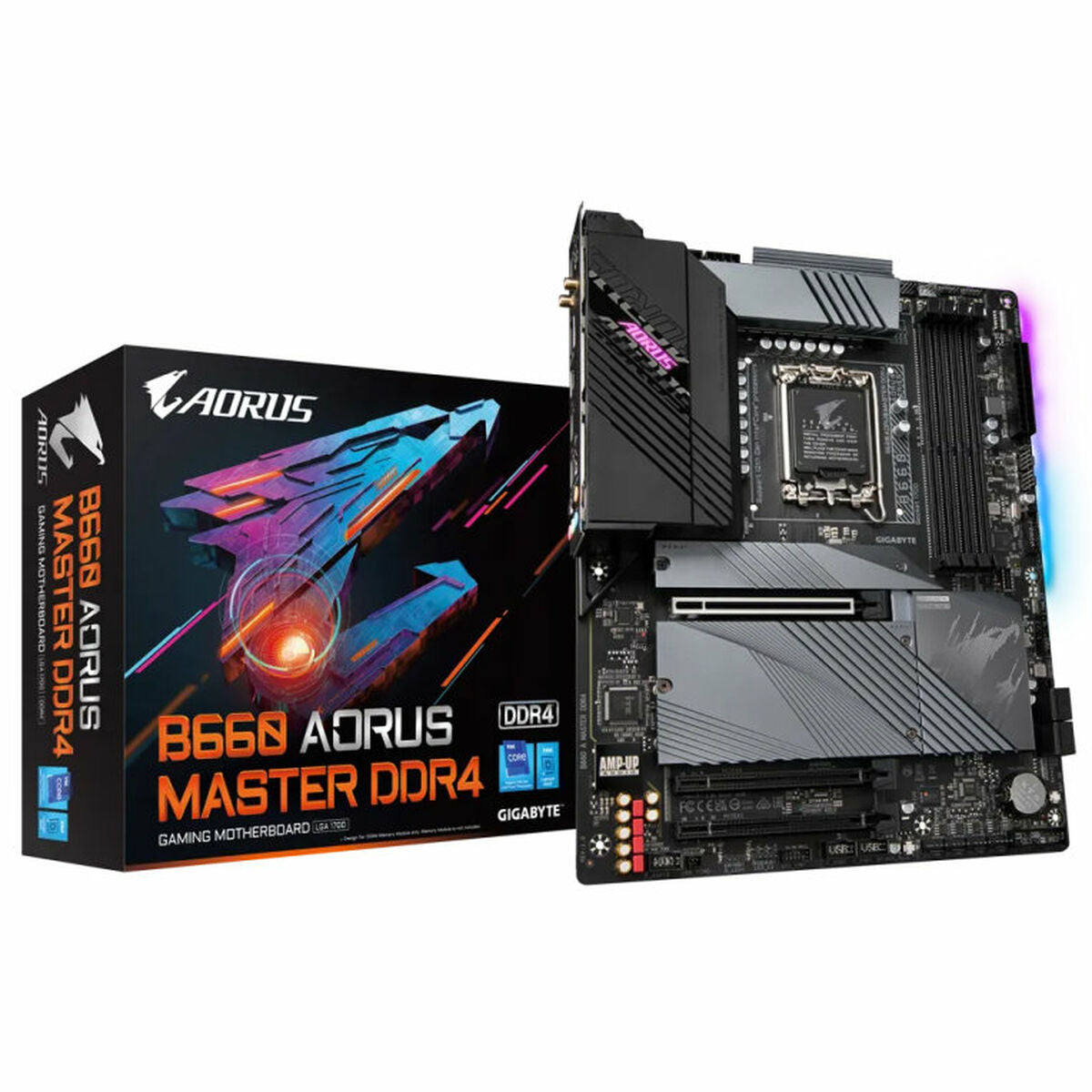 Moderkort  Gigabyte B660 AORUS MASTER LGA1700 DDR4 ATX