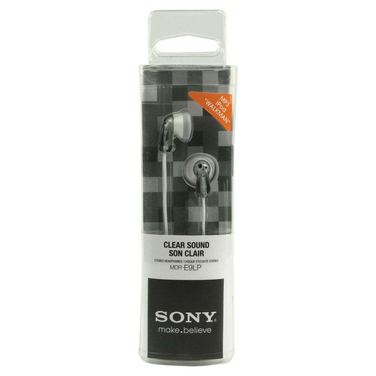 Hörlurar Sony MDRE9LPH.AE in-ear Grå