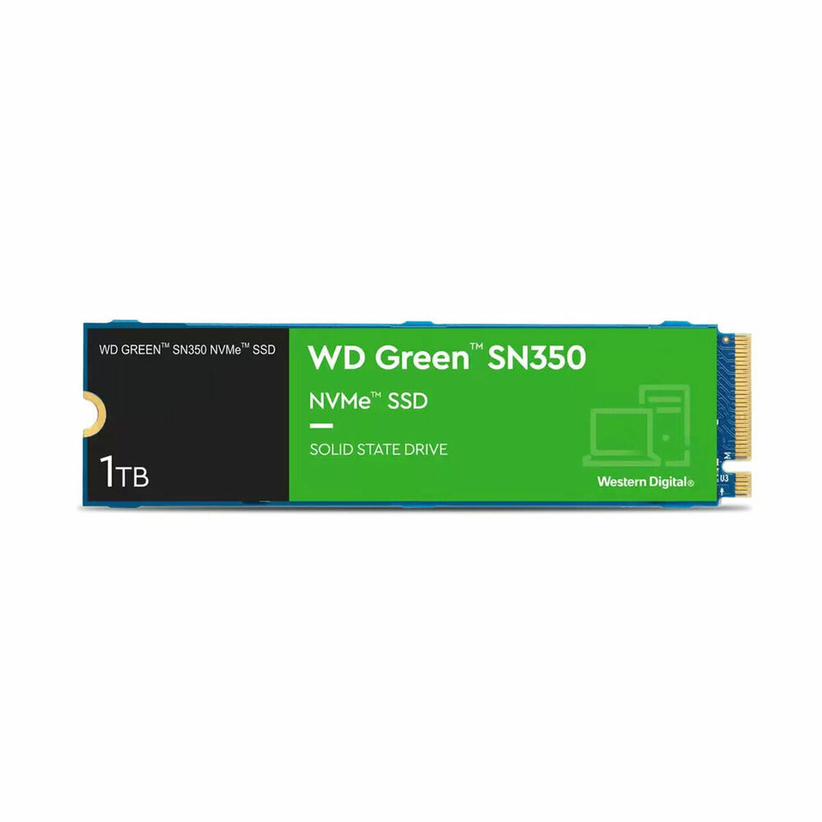 Hard Drive Western Digital WDS100T3G0C 1 TB SSD SSD