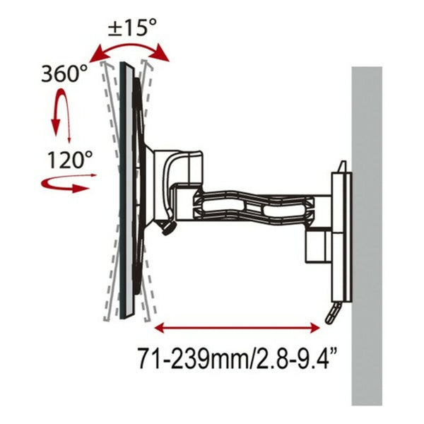 TV Mount Haeger Double Tilt & Swivel 17