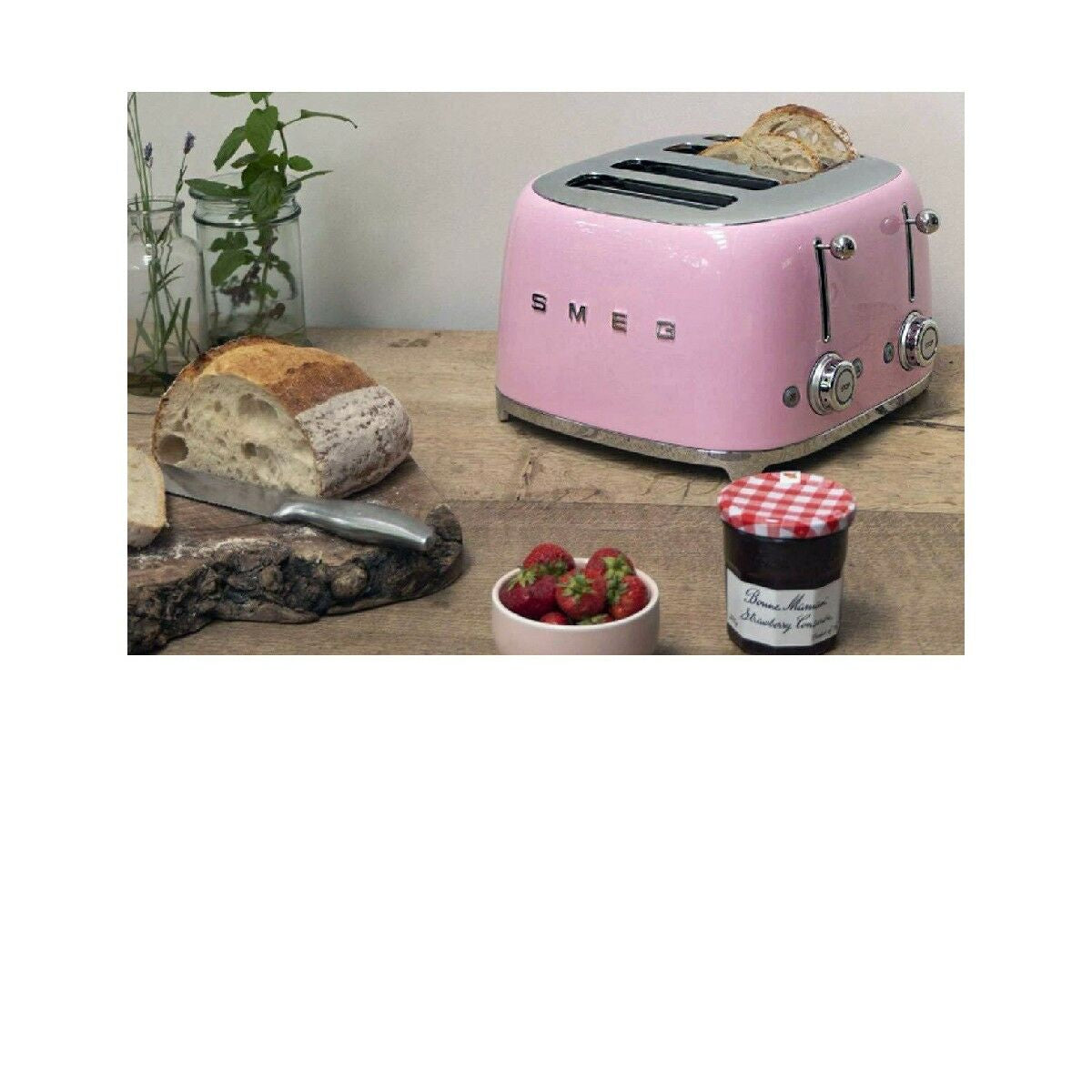 Toaster Smeg TSF03PKEU Pink 2000 W