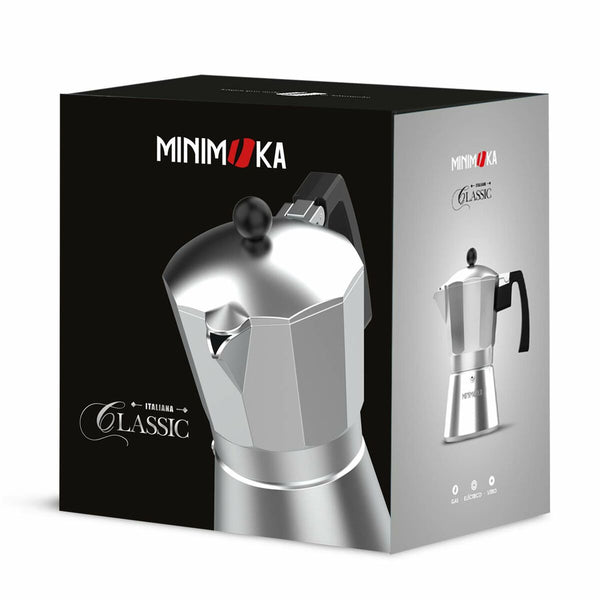 Italiensk kaffekanna Taurus KCP9006 6T Aluminium Silvergrå 6 koppar