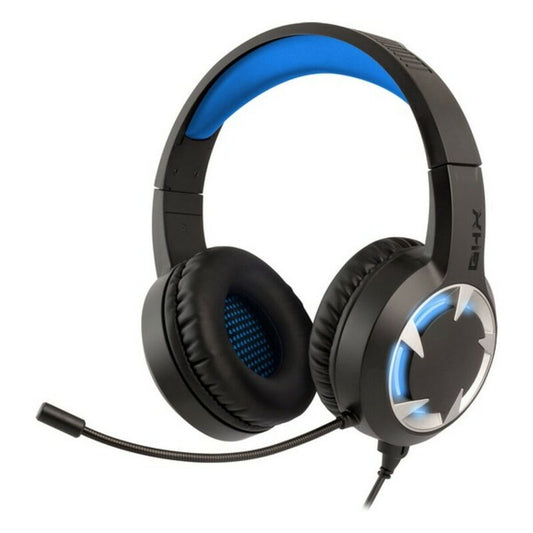 Gaming Headset NGS GHX-505 Svart Svart/Blå