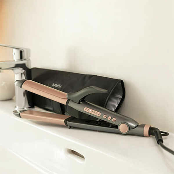 Keramiska Straighteners Cecotec Svart/Rosa