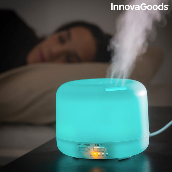 Aroma Diffuser Humidifier with Multicolour LED Steloured InnovaGoods