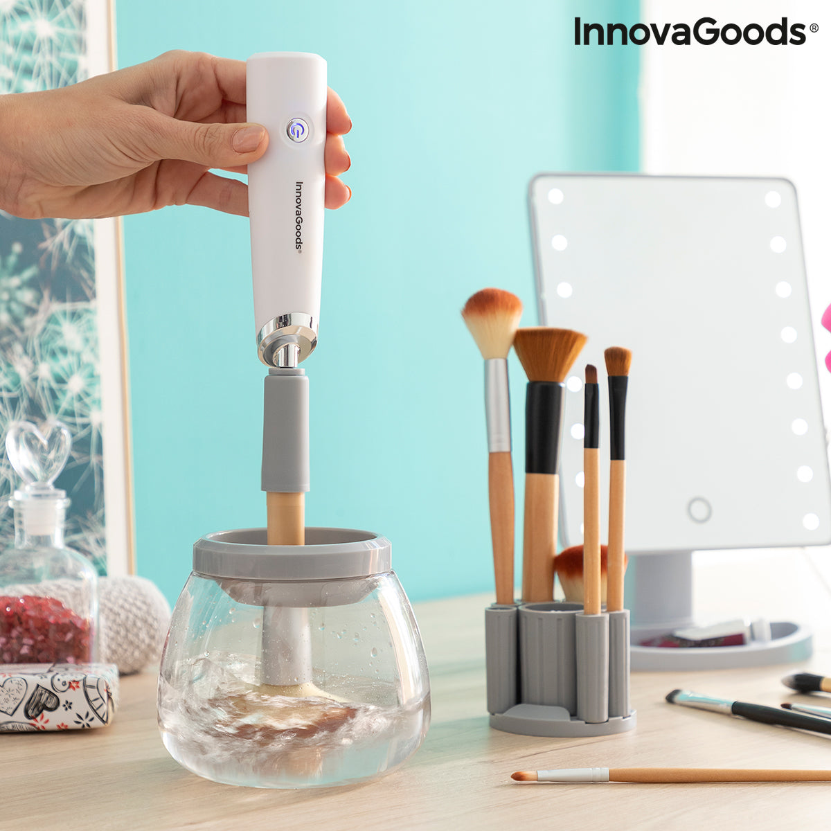 Automatic Make-up Brush Cleaner and Dryer Maklin InnovaGoods