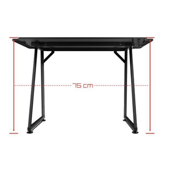 Gamingbord DRIFT DZ75 Svart & Röd