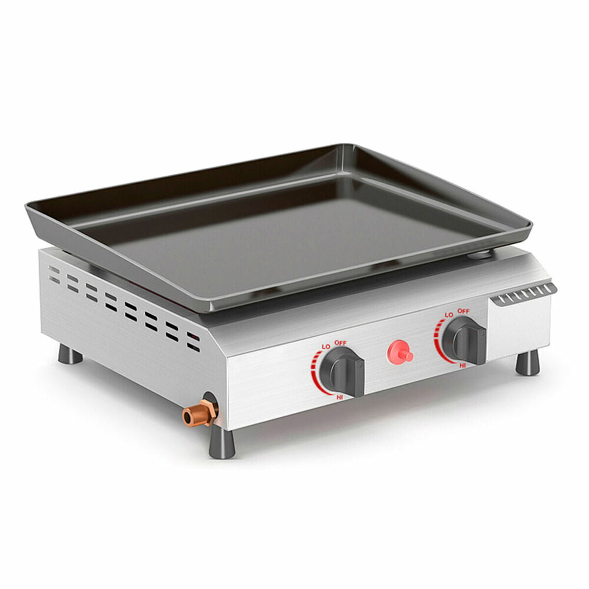 Grillplatta Vitrokitchen PG220IB Flerfärgad (47,5 x 44 x 25 cm)