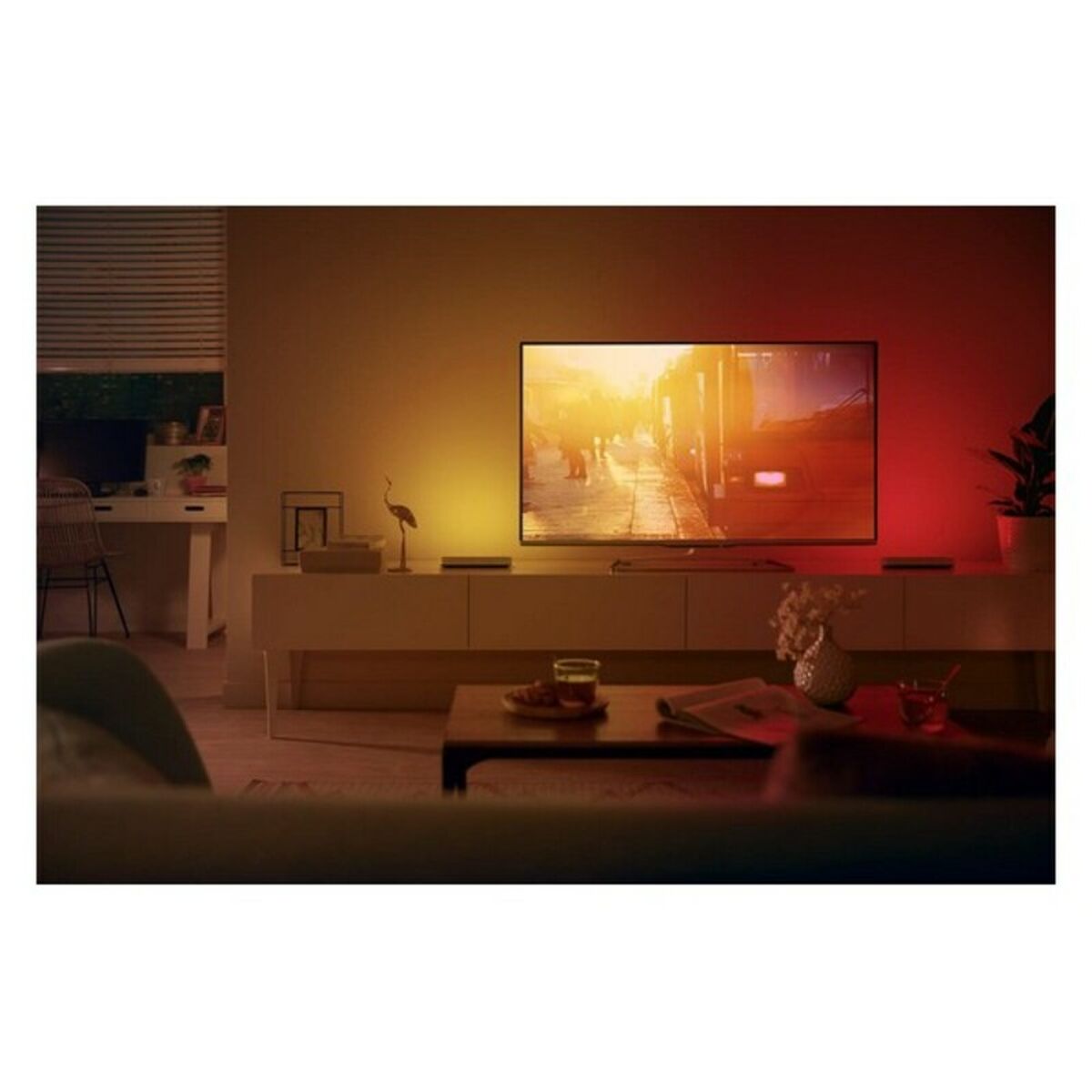 Skrivbordslampa Philips Hue Color Play Vit 530 Lm