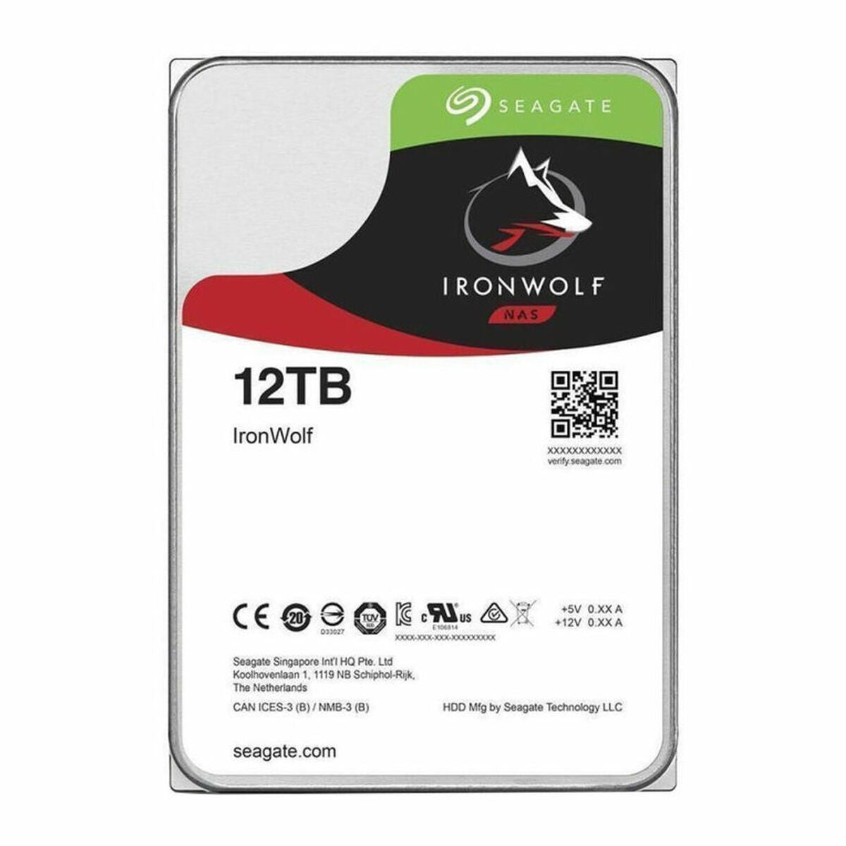 Hårddisk Seagate IRONWOLF NAS 3.5" Sata III