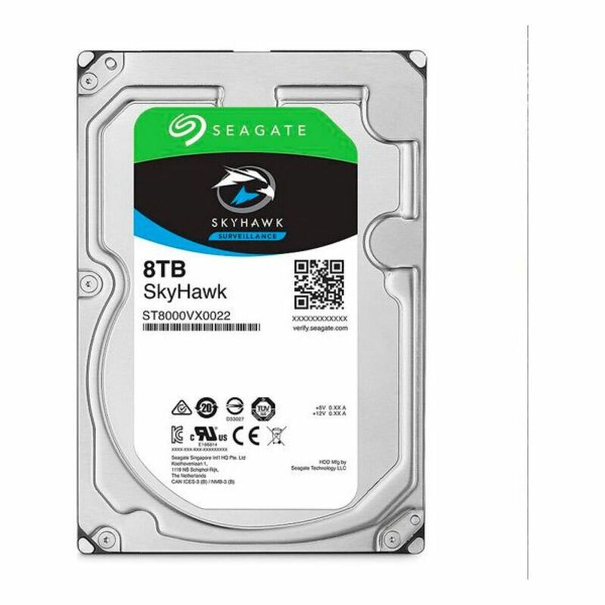 Hårddisk Seagate ST8000VX004 7200 rpm 210 MB/s 8 TB 3,5"