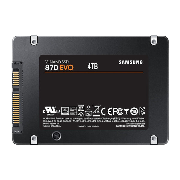 Hard Drive Samsung 870 EVO Internal SSD 4 TB SSD