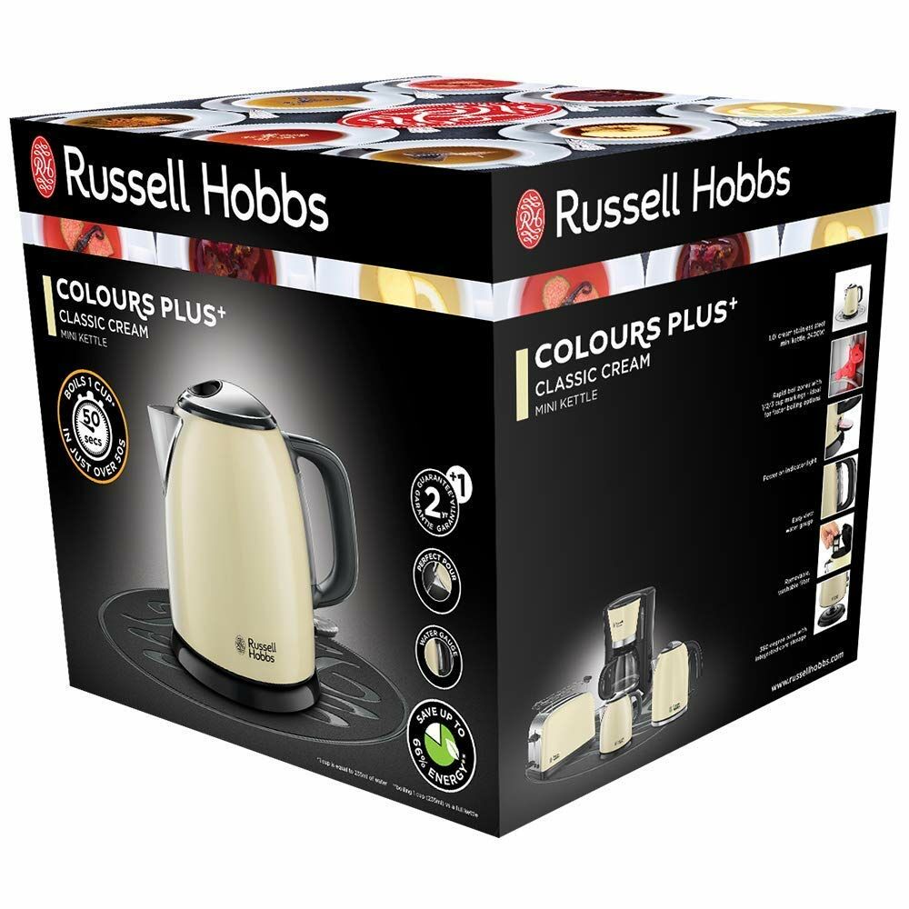 Vattenkokare Russell Hobbs 24994-70 1 L Rostfritt stål 2400 W 1 L 2400 W