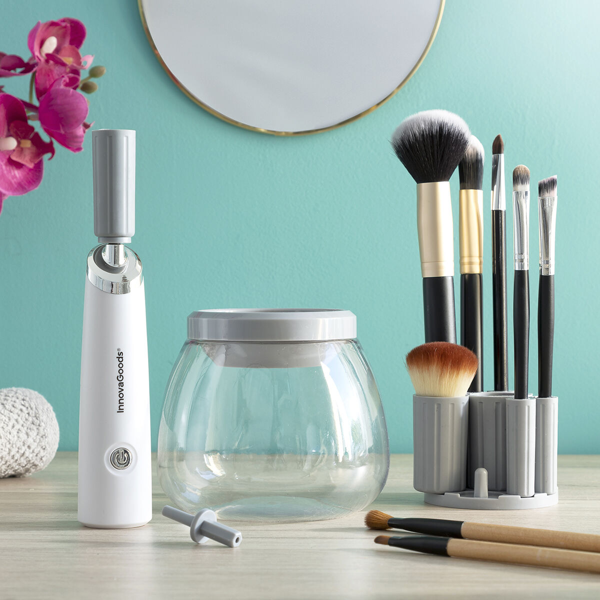 Automatic Make-up Brush Cleaner and Dryer Maklin InnovaGoods