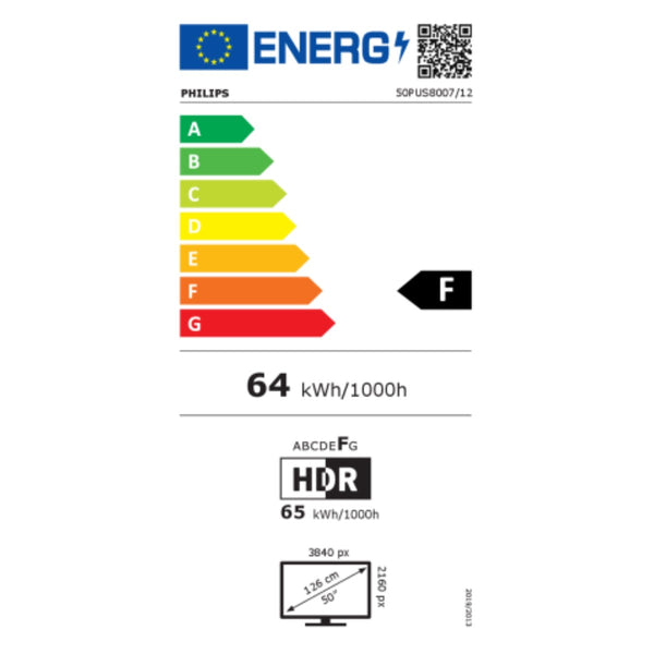 Smart TV Philips 50PUS8007/12 50