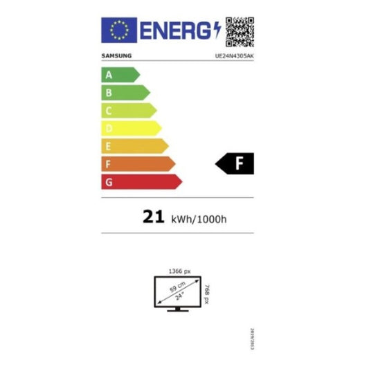 Smart TV Samsung UE24N4305 24" HD LED WiFi HD 24" 1366 x 768 px 1366 x