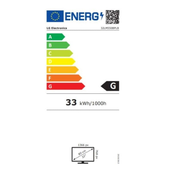Tv LG 32LM550BPLB 32